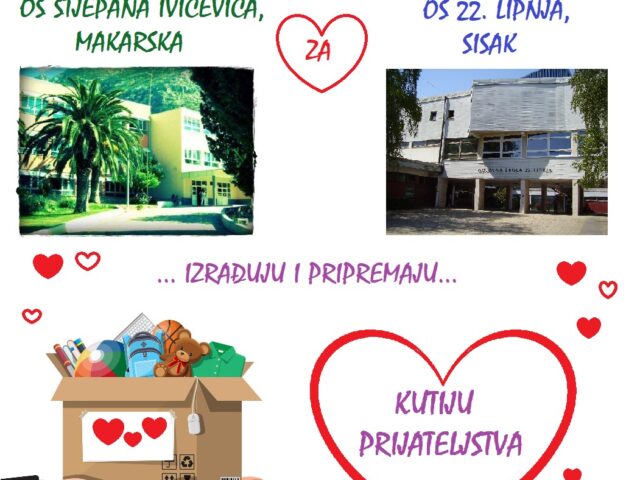 Kutija prijateljstva – humanitarna akcija učenika OŠ Stjepana Ivičevića